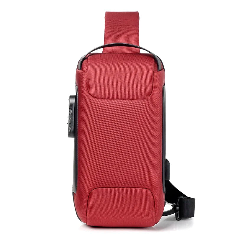 Anti-Theft Crossbody Charging Bag