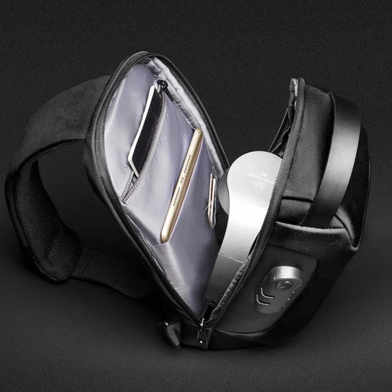 Anti-Theft Crossbody Charging Bag