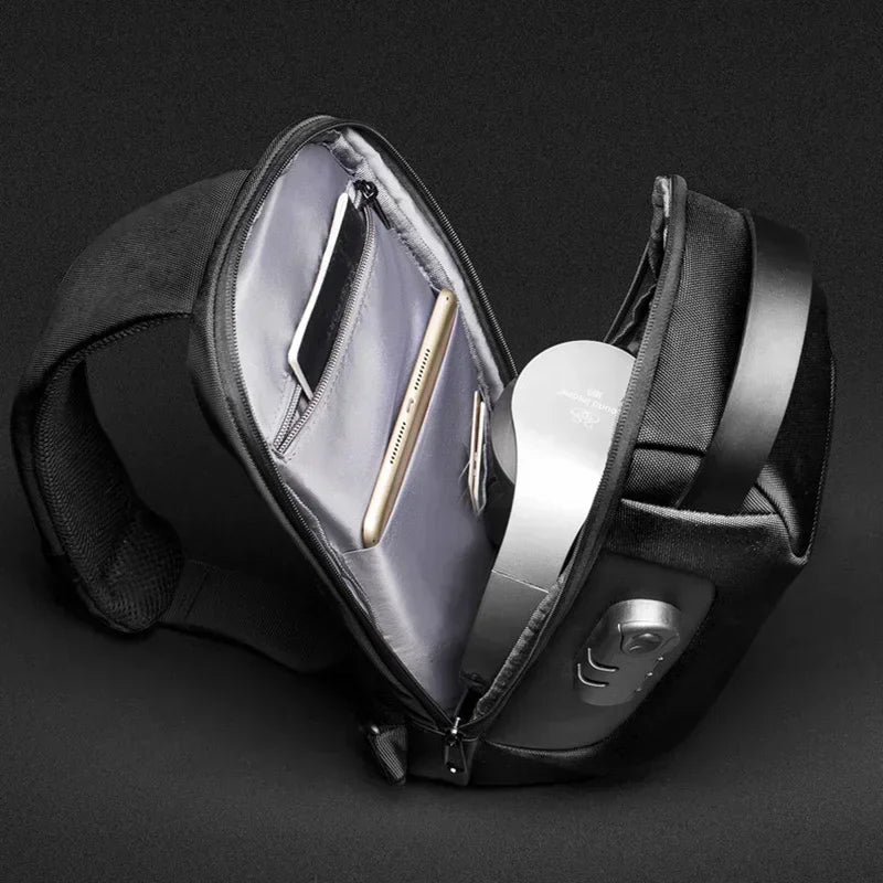 Anti-Theft Crossbody Charging Bag