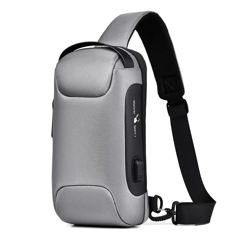 Anti-Theft Crossbody Charging Bag