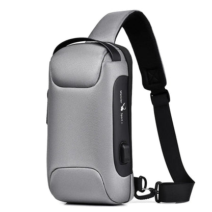 Anti-Theft Crossbody Charging Bag