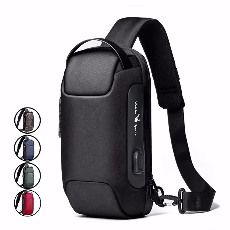 Anti-Theft Crossbody Charging Bag