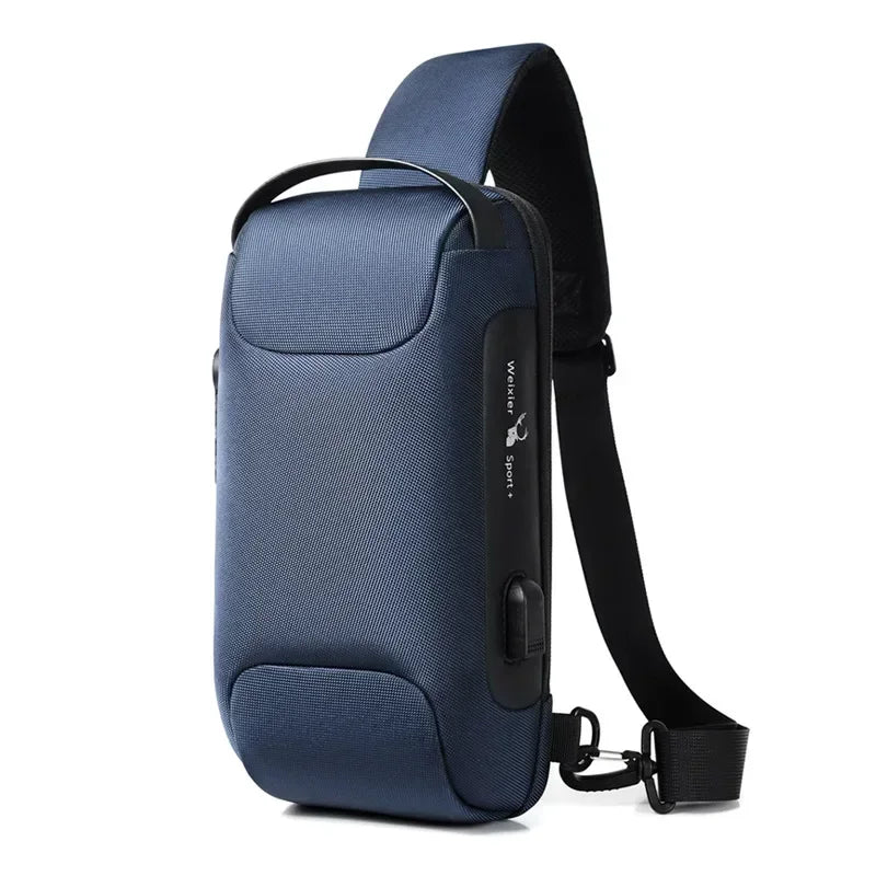 Anti-Theft Crossbody Charging Bag