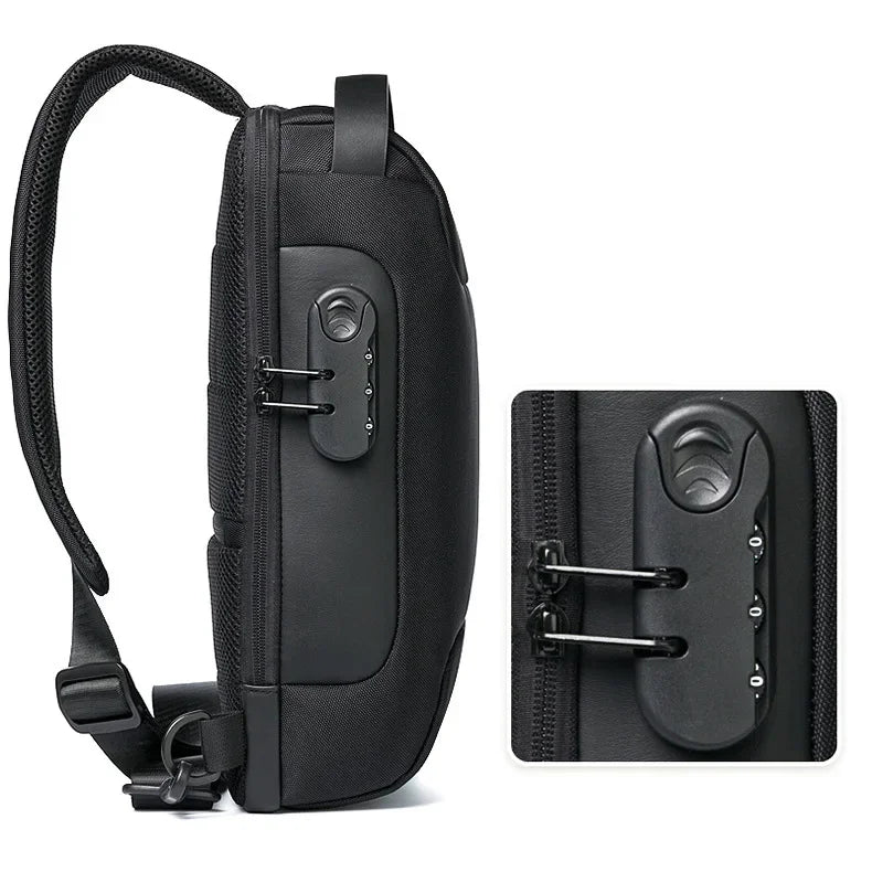 Anti-Theft Crossbody Charging Bag