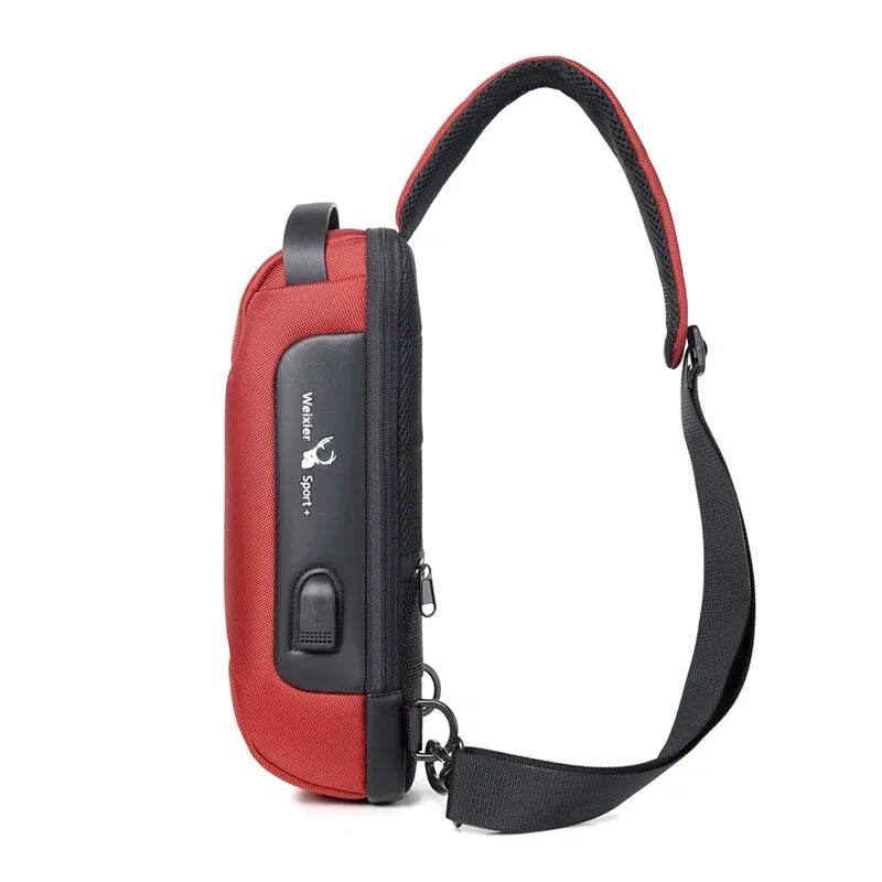 Anti-Theft Crossbody Charging Bag