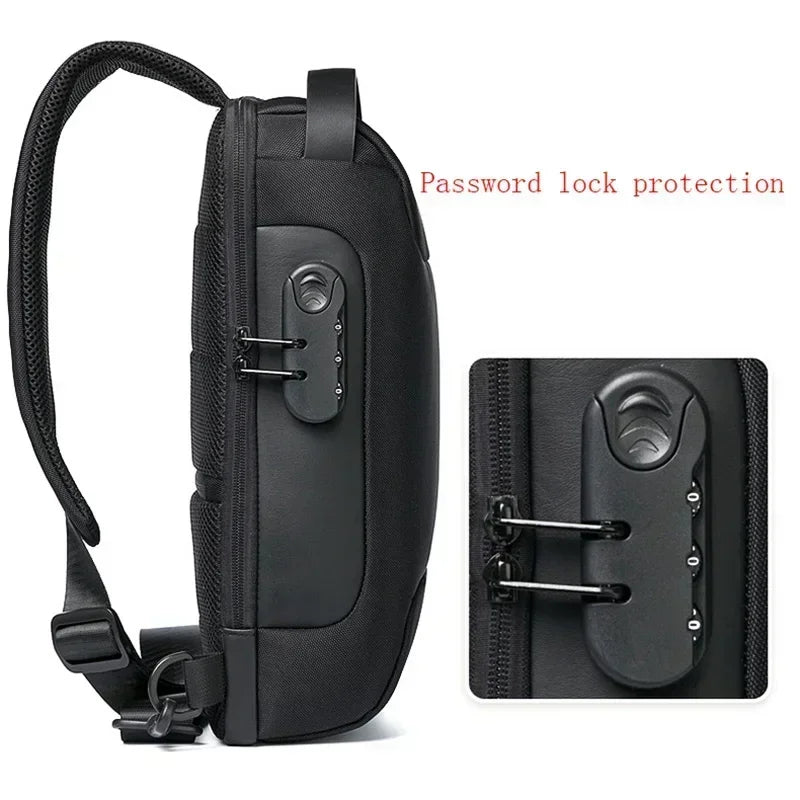 Anti-Theft Crossbody Charging Bag