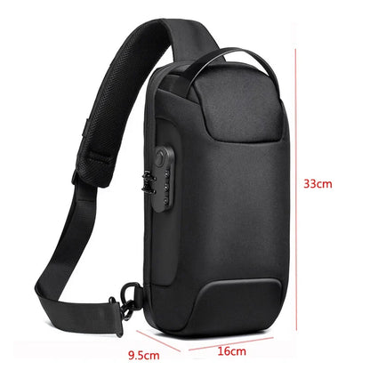 Anti-Theft Crossbody Charging Bag